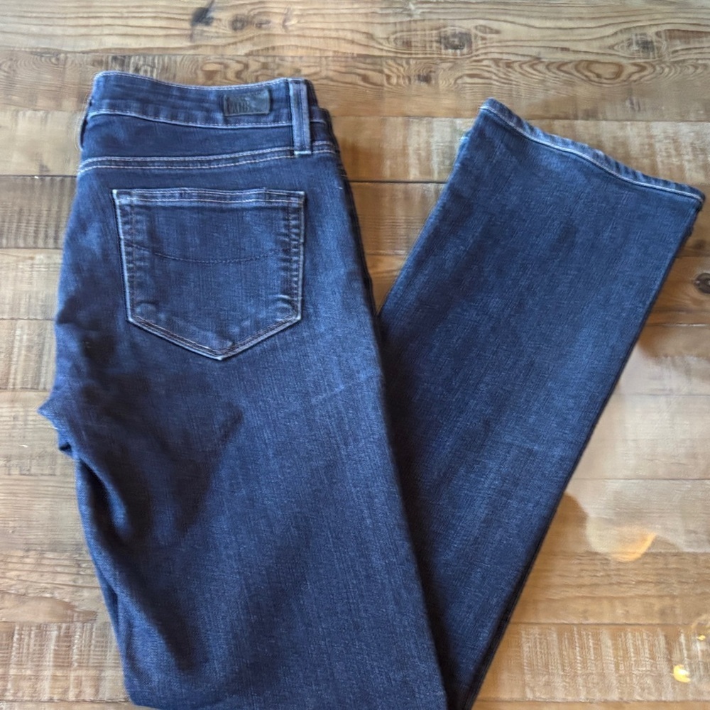 Paige Women's Blue Manhattan Jeans - Picture 6 of 12